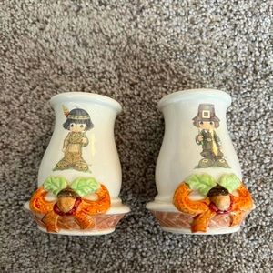 Precious Moments Thanksgiving candle holders